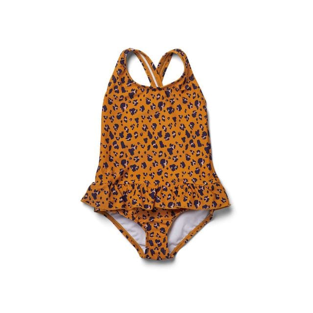 Amara Swimsuit Mini Leo/Mustard Liewood