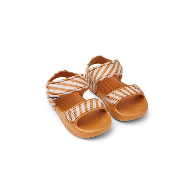 Blumer Sandaler Stripe Mustard/Creme Liewood