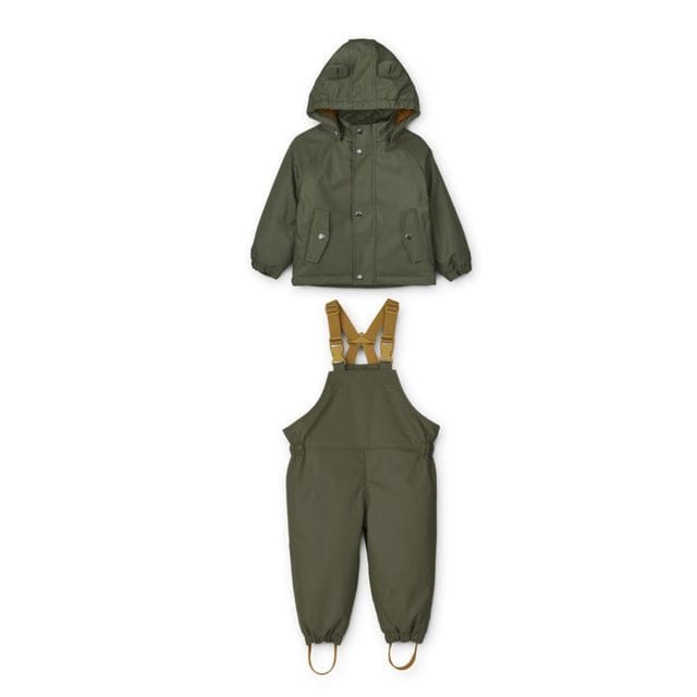 Dan Fodrat Regnset - Hunter Green Liewood