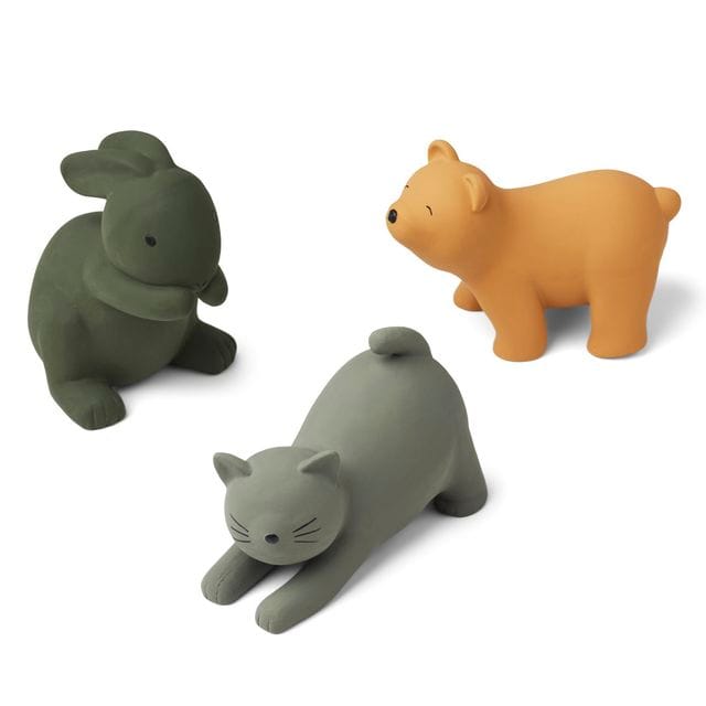 David Leksaker Gummi 3-Pack - Green Multi Mix Liewood