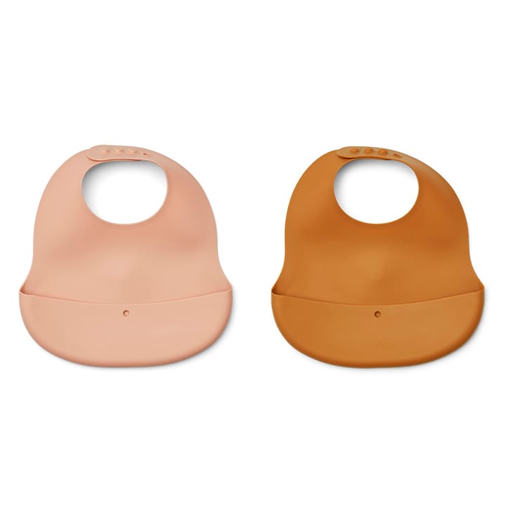 Ember Haklappar 2-pack - Tuscany Rose/Mustard Mix Liewood