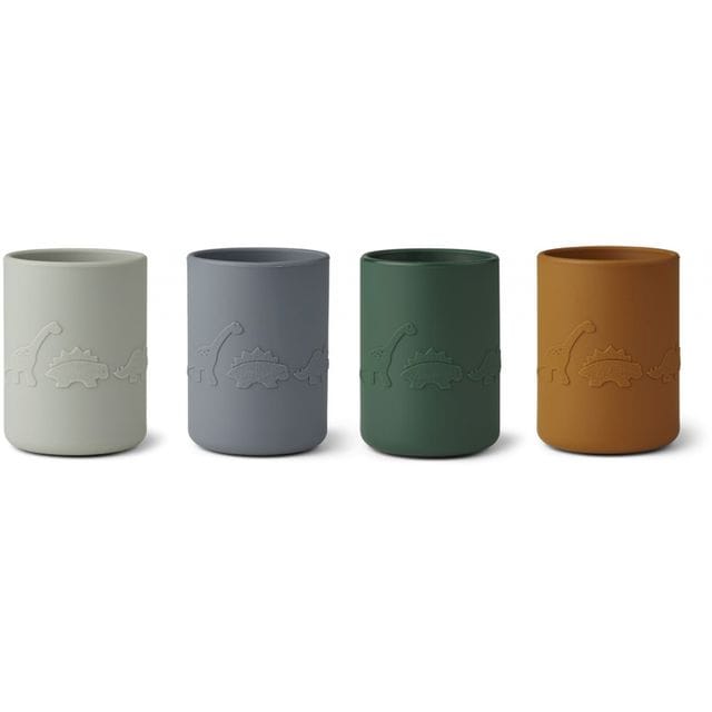 Ethan Mugg 4-Pack - Dino Blue Multi Mix Liewood
