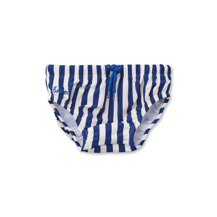 Frej Badbyxa Stripe Navy/Creme De La Creme Liewood