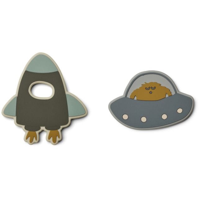 Gia Bitleksak 2-pack - Space Blue Multi Mix Liewood