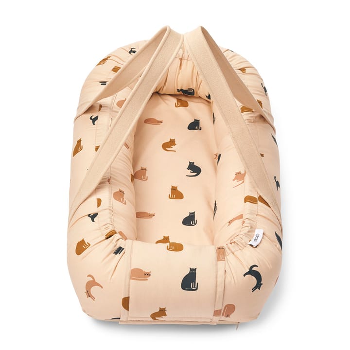 Gro Babynest Classic - Miauw/Apple Blossom Mix Liewood