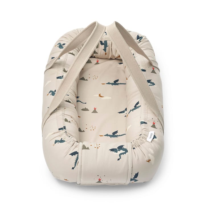 Gro Babynest Classic - Little Dragon/Dark Sandy Mix Liewood