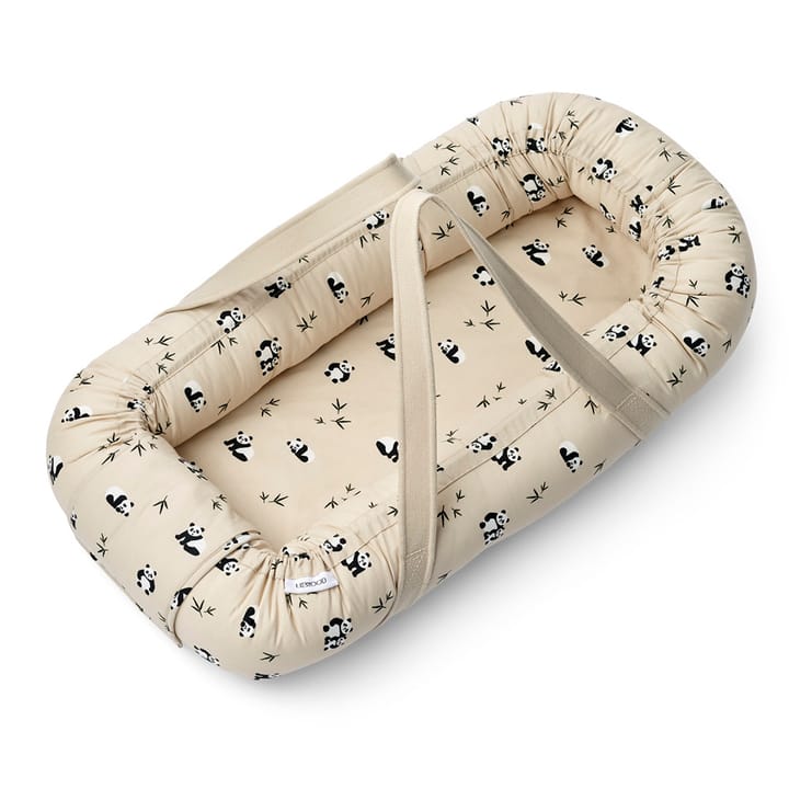 Gro Babynest Classic - Panda Play/Sea Shell Mix