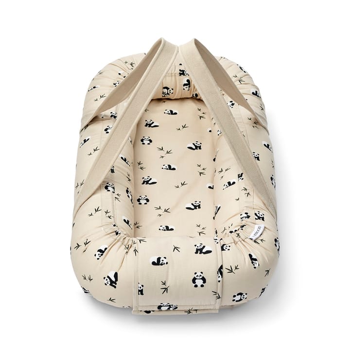 Gro Babynest Classic - Panda Play/Sea Shell Mix Liewood