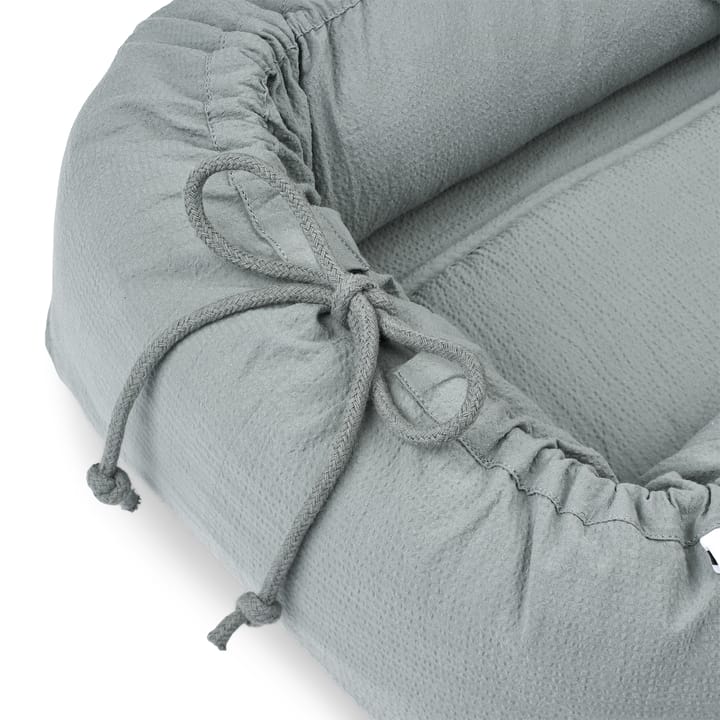 Gro Babynest Classic - Blue Fog Liewood
