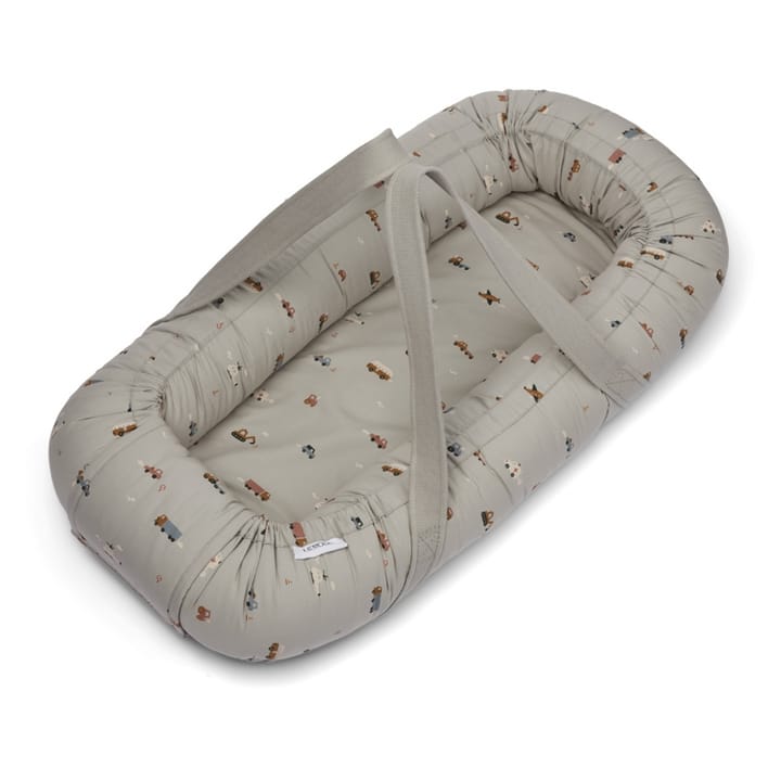 Gro Babynest Classic - Vehicles/Dove Blue Mix