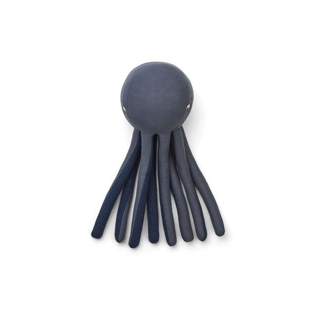 Helmer Knit Teddy Octopus Blue Wave Liewood