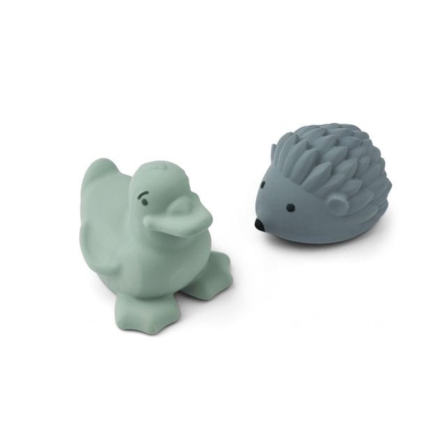 Henrik Badleksaker 2-Pack - Peppermint/Whale Blue