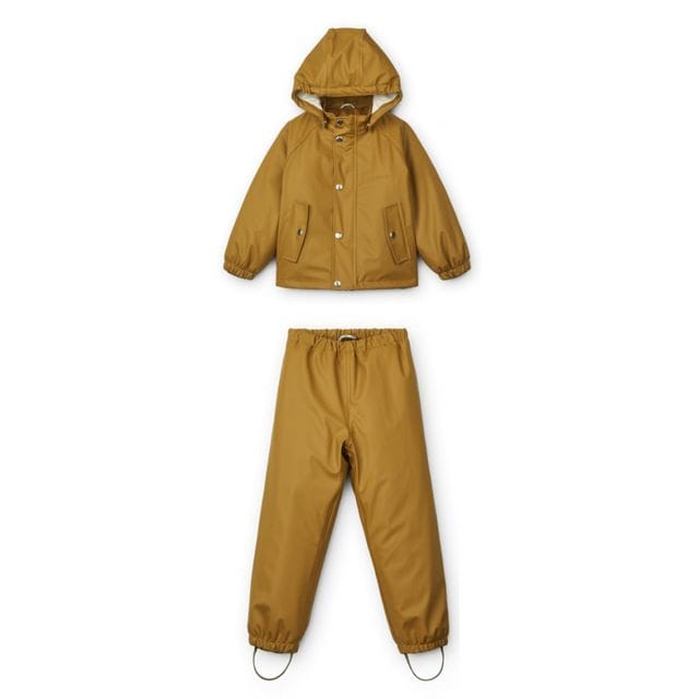 Ivy Fodrat Regnset - Golden Caramel Liewood