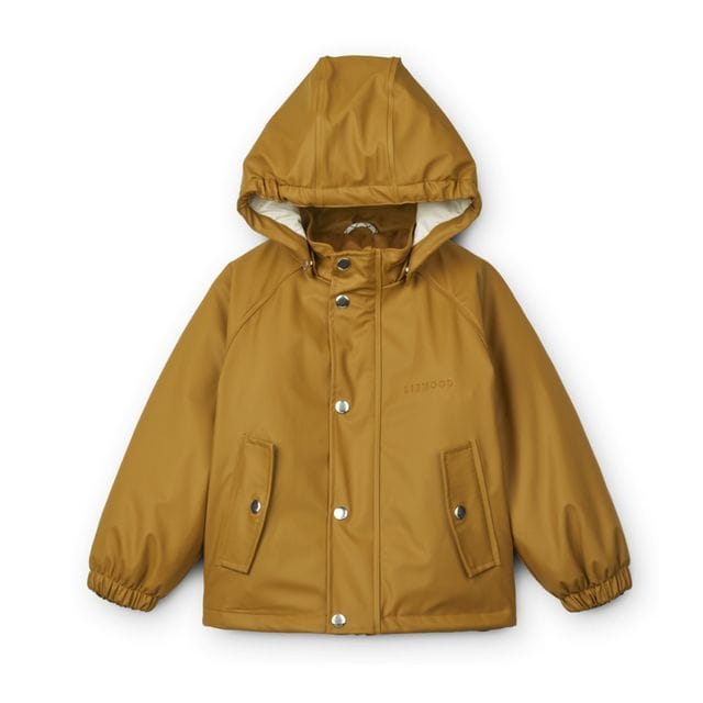 Ivy Fodrat Regnset - Golden Caramel Liewood