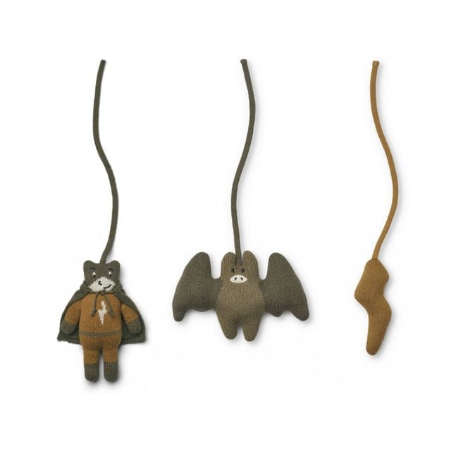 Jones Leksaker Till Babygym 3-pack - Superhero Multi Mix Liewood