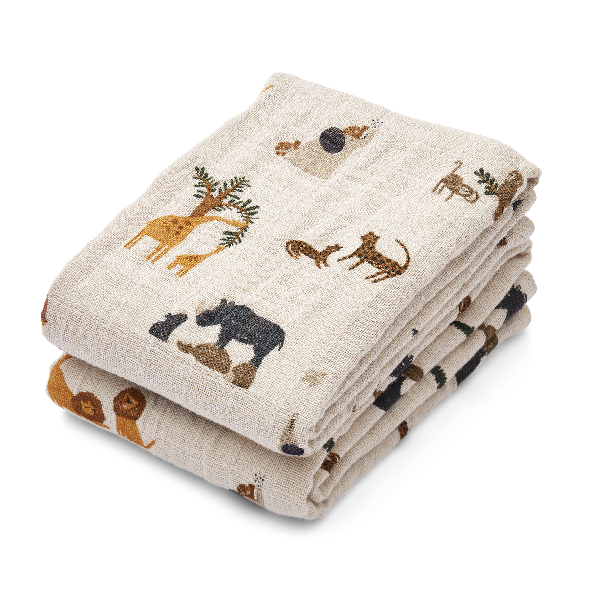 Product Image for Liewood  Lewis Muslinfilt 2-Pack, All Together Sandy - BabyWorld