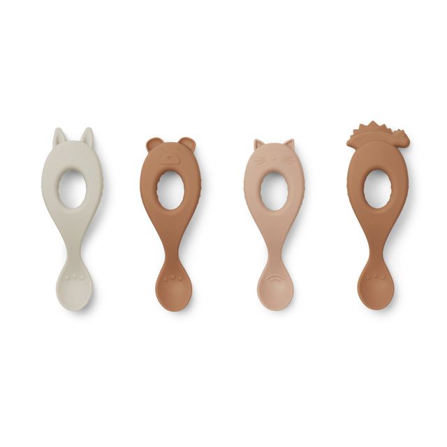 Product Image for Liewood  Liva Silikonsked 4-pack, Rose Mix - BabyWorld