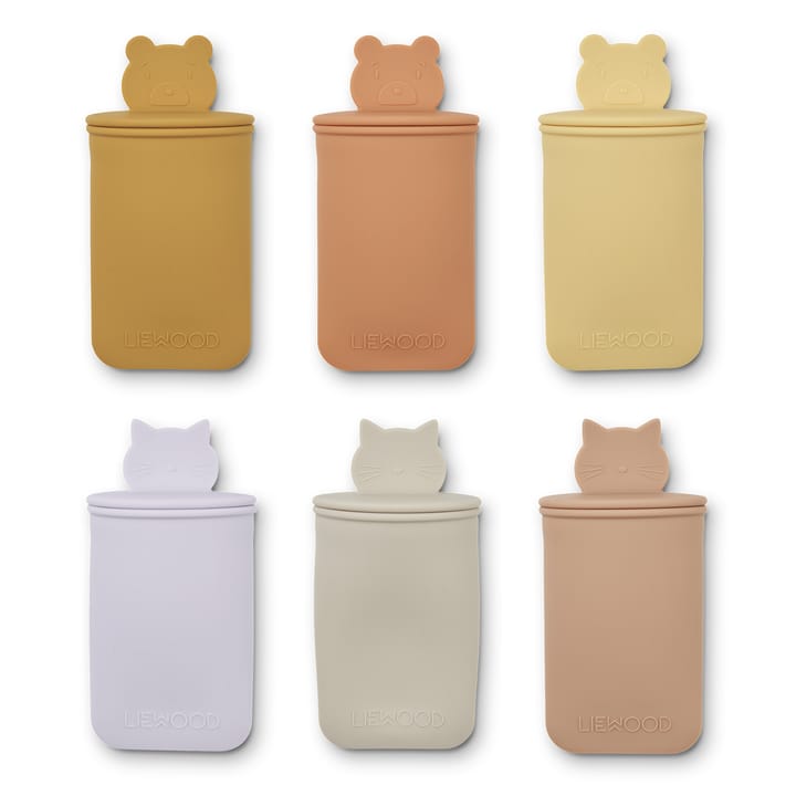 Malik Glassformar 6-pack - Classic/Yellow Mellow Liewood