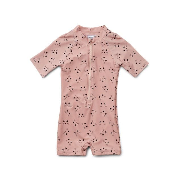 Max Swim Jumpsuit Cat Rose Liewood