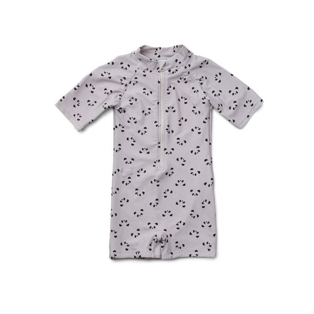 Max Swim Jumpsuit Panda Dumbo Grey Liewood