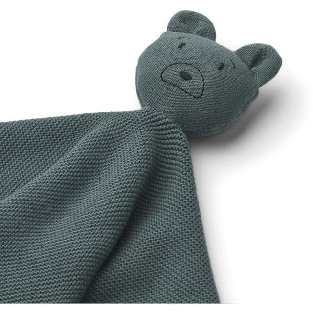 Milo Snuttefilt - Mr Bear Whale Blue Liewood