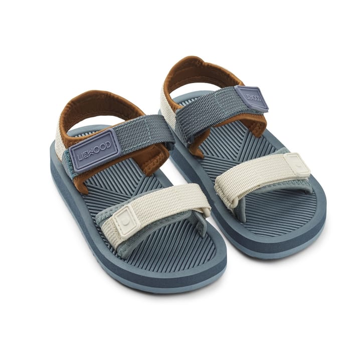 Monty Sandaler Whale Blue Multi Mix Liewood