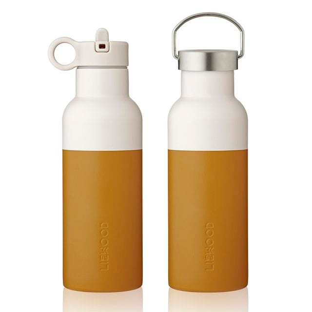 Neo Water Bottle - Mustard-Sandy Mix Liewood