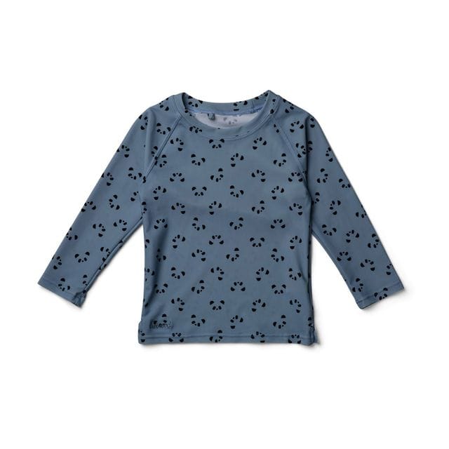 Noah Badtröja Panda Blue Wave Liewood