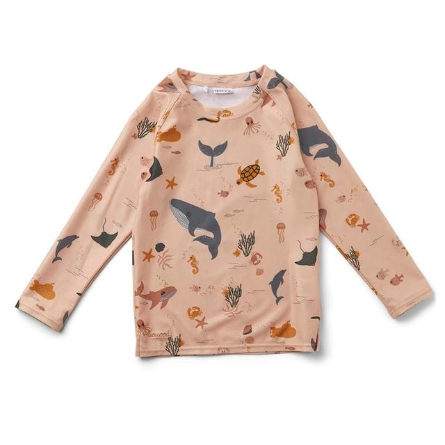 Noah Uv-Tröja Sea Creature Rose Mix Liewood