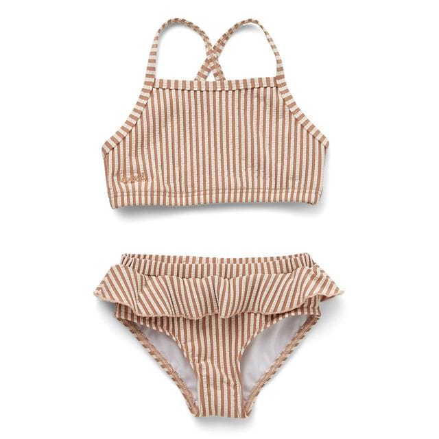 Norma Bikini Set Seersucker Tuscany Rose/Sandy Liewood