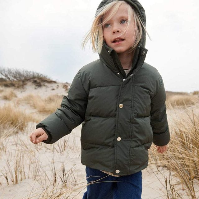 Palle Puffer Jacka - Hunter Green Liewood