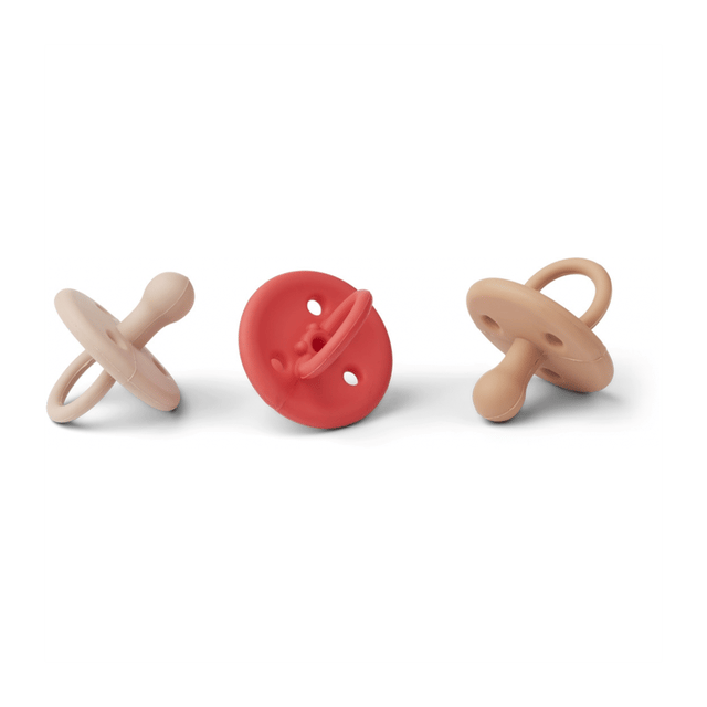 Paula Sugnapp 3-pack - Apple Red Multi Mix Liewood
