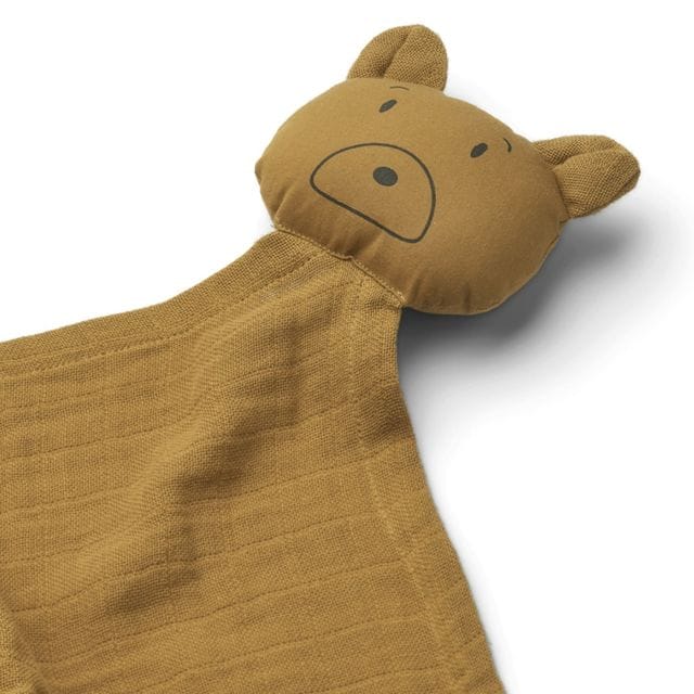 Robbie Multi Muslinfilt - Mr Bear Golden Caramel Liewood