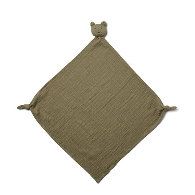 Robbie Multi Muslinfilt - Mr Bear Khaki Liewood