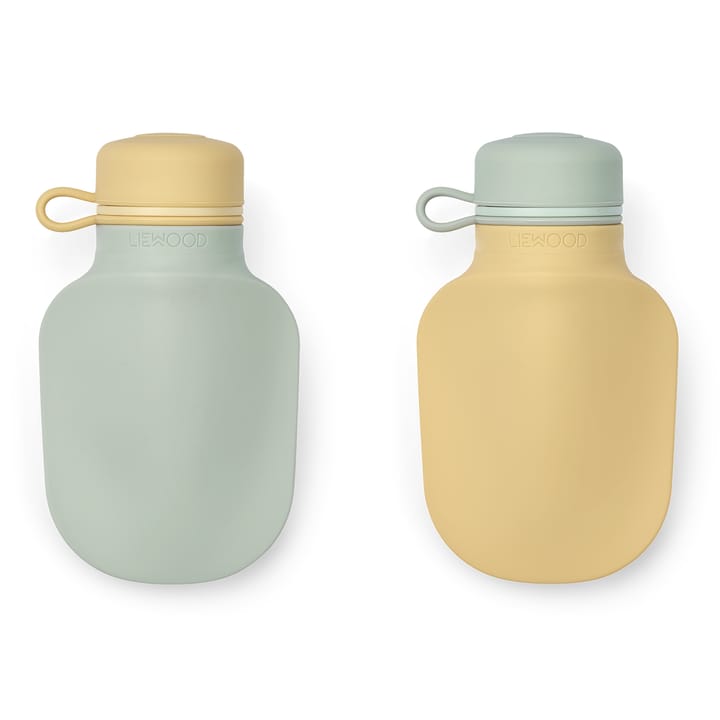 Silvia Smoothie Flaska 2-Pack - Dusty Mint/Jojoba Liewood