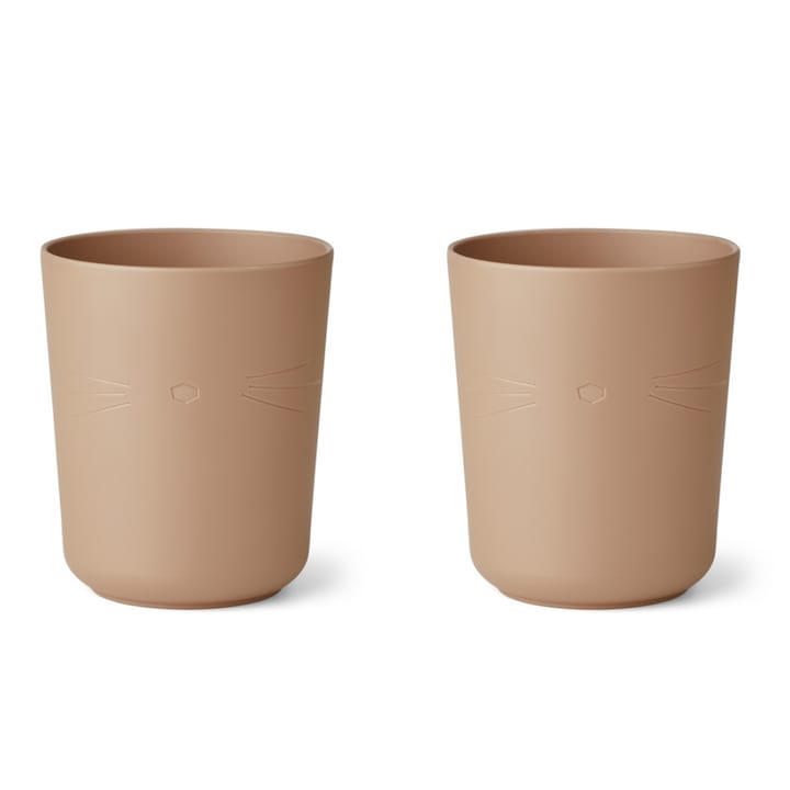 Stine Muggar 2-pack - Cat/Pale Tuscany Liewood