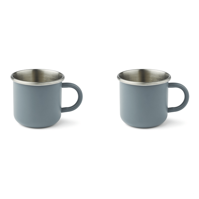 Tommy Mugg 2-Pack - Blue Fog Liewood