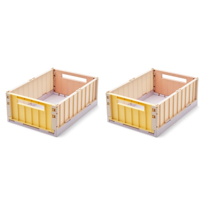 Weston Förvaringslådor 2-pack Medium - Jojoba Multi Mix Liewood