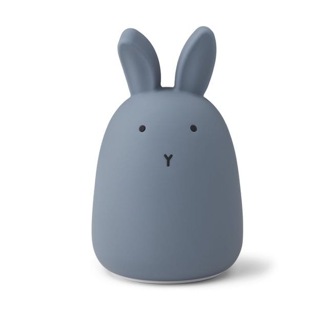 Winston Nattlampa - Rabbit Stormy Blue Liewood