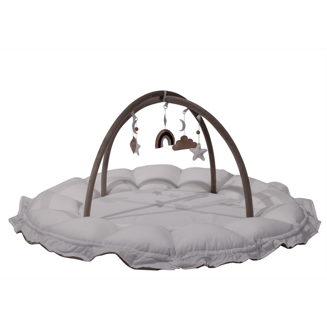 Ellie Babygym - Ljusbeige-Vit-Beige Lilac Sunday