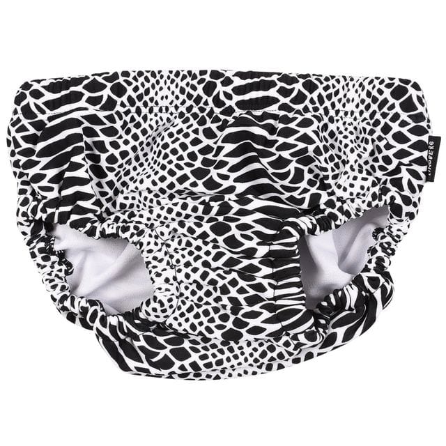 Badblöja Black/White Lindberg