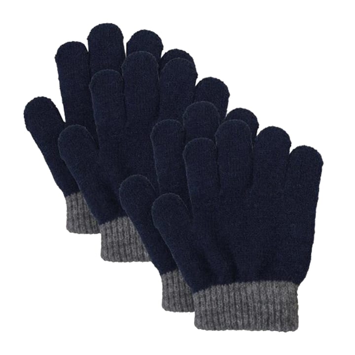 Fingervantar 2-pack Sundsvall - Navy Lindberg