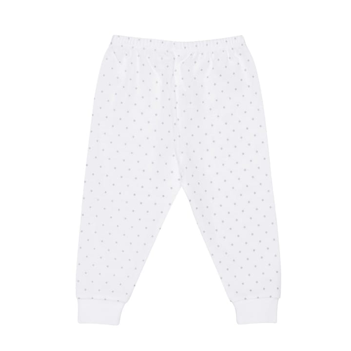 Saturday Byxor White/Silver Dots Livly