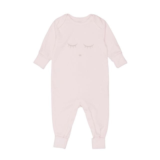 Sleeping Cutie Coverall Jumpsuit Pink/Grey Livly