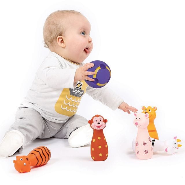 Bowlingset Djur LUDI