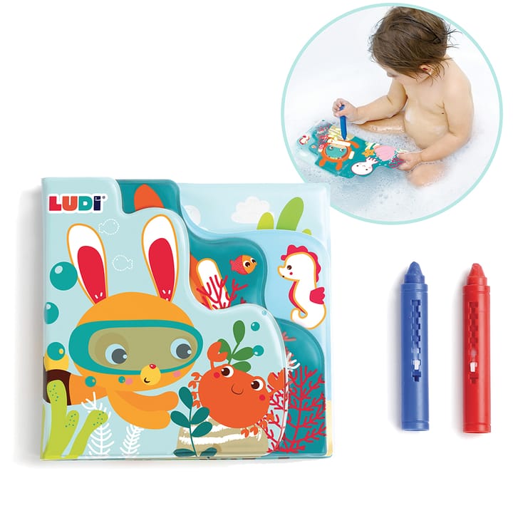 Färgbok till badet LUDI