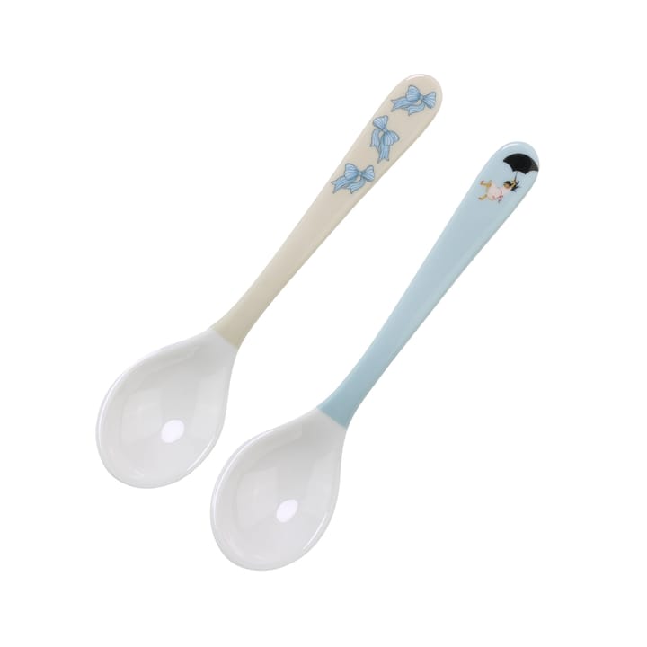 Barnsked 2-pack - White/Blue Madicken