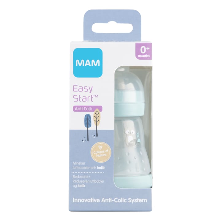 Anti Colic Nappflaska 160 ml 0+ - Blå Mam