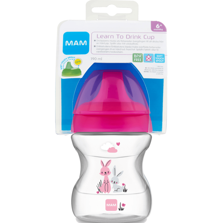 Learn To Drink Cup 190Ml - Rosa Mam