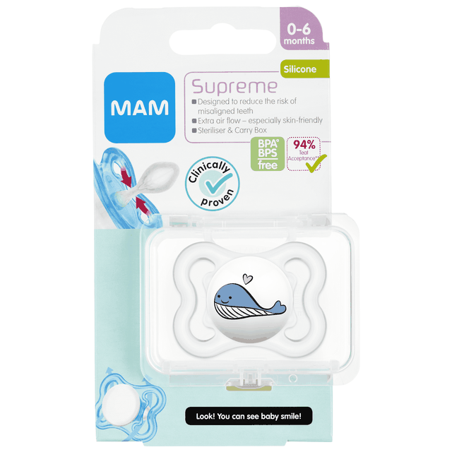Napp Supreme 1-pack - Blå Mam